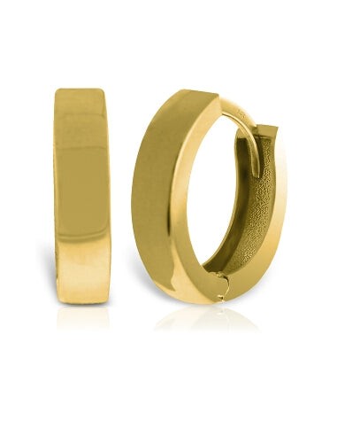 14K Solid Yellow Gold Glorietta Huggie Earrings Vous souhaitez 